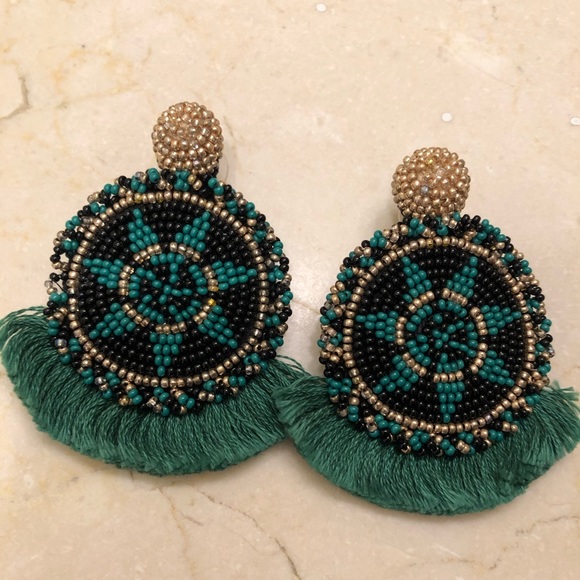 Anthro statement earrings
